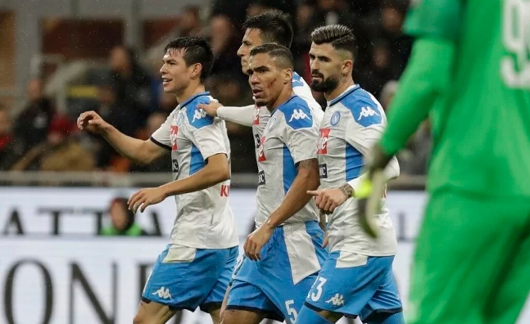 Fuerte multa para el Napoli y ‘Chucky’ Lozano