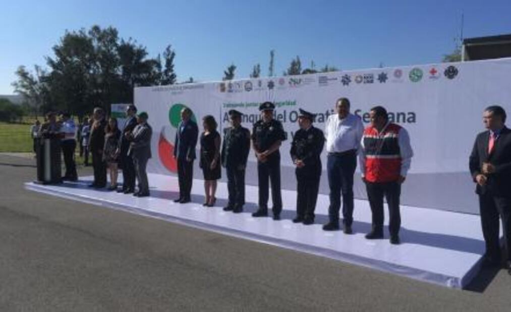 Arranca operativo de seguridad para Semana Santa