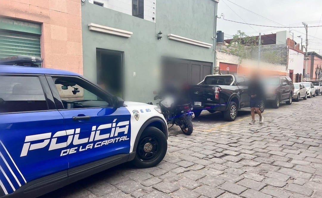 La SSPC de la capital acudieron al sitio tras recibir un llamado de auxilio. Foto: Especial