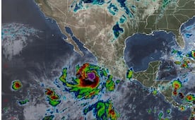 Alerta por presencia del huracán Rachel en diversos estados de México, entre ellos SLP