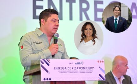 Juan Carlos Valladares y Sonia Mendoza, posibles candidatos a la alcaldía de SLP en 2027, destapa Gallardo