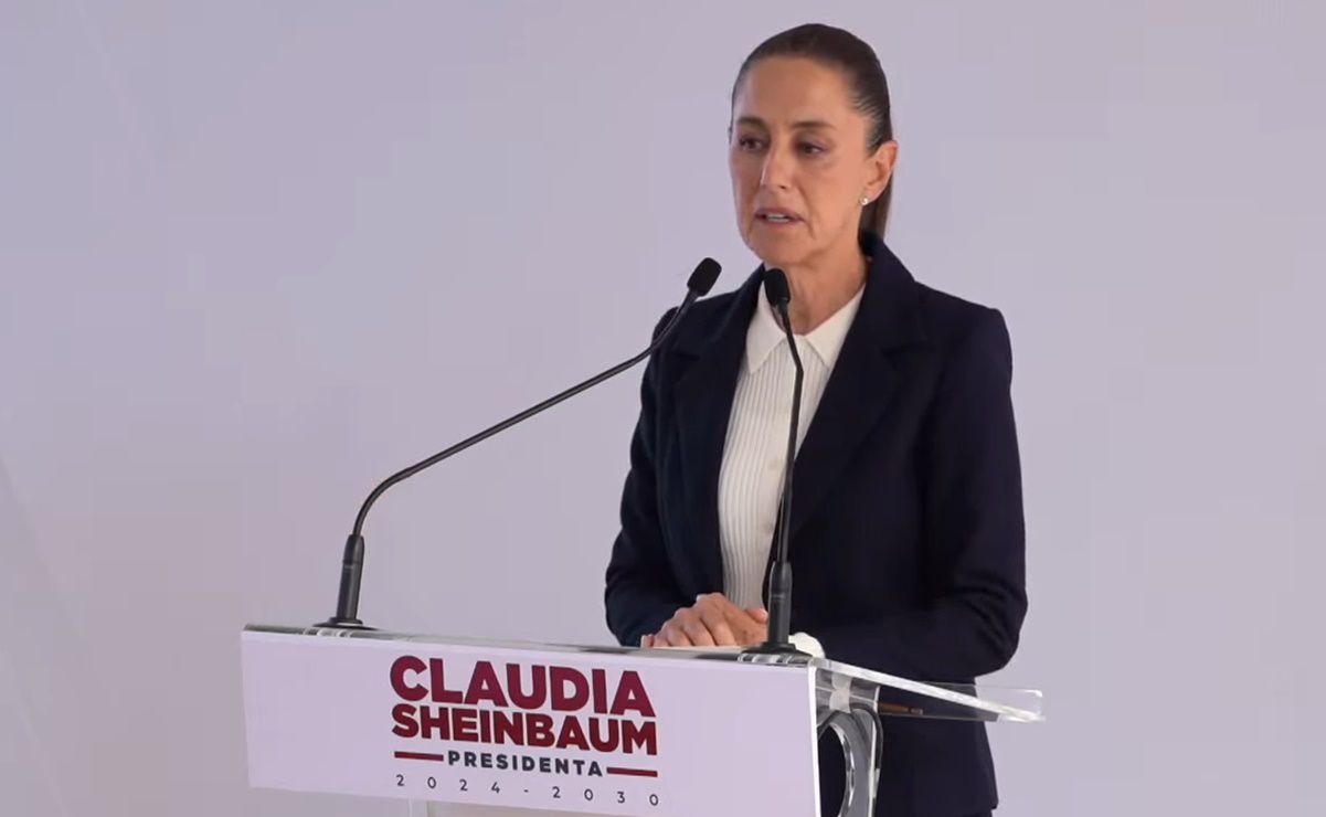 Claudia Sheinbaum en su conferencia del 9 de septiembre. Foto: Captura