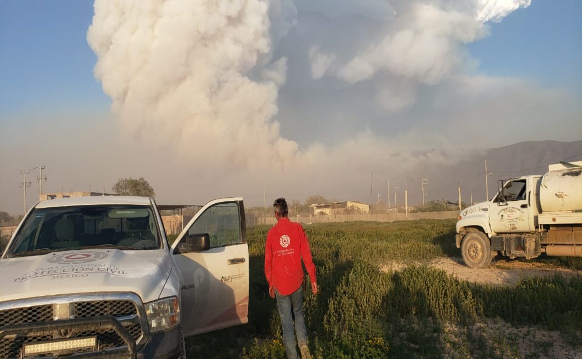 Vuelven los incendios forestales a territorio potosino