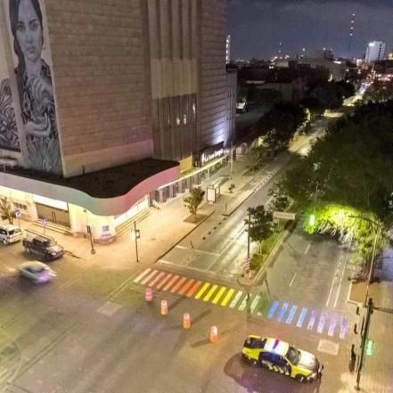 Carranza se viste de colores para la marcha del Orgullo LGBT+ en SLP