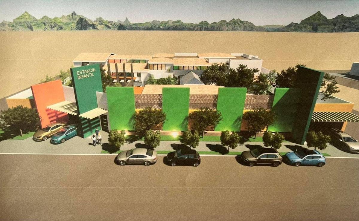 Así va el nuevo albergue para adultos mayores y niños en la Casa de Gobierno de SLP