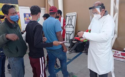 Nueva oleada de migrantes y pandemia, saturan Casa del Migrante de SLP