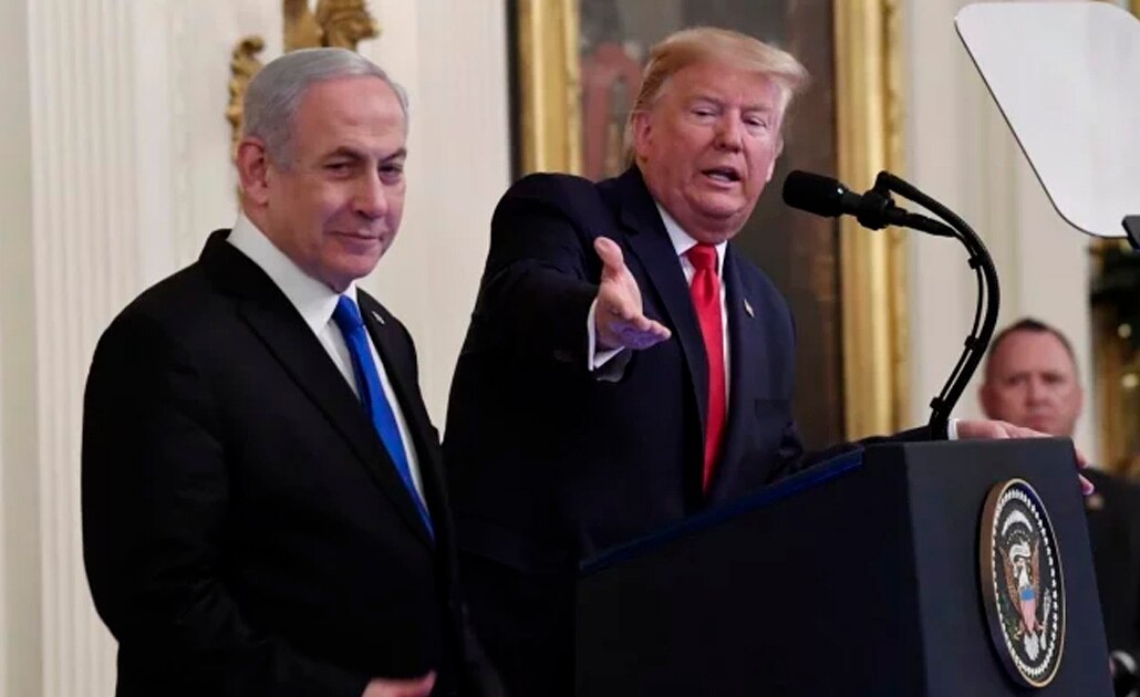 Trump propone un Estado palestino con capital en Jerusalén Este