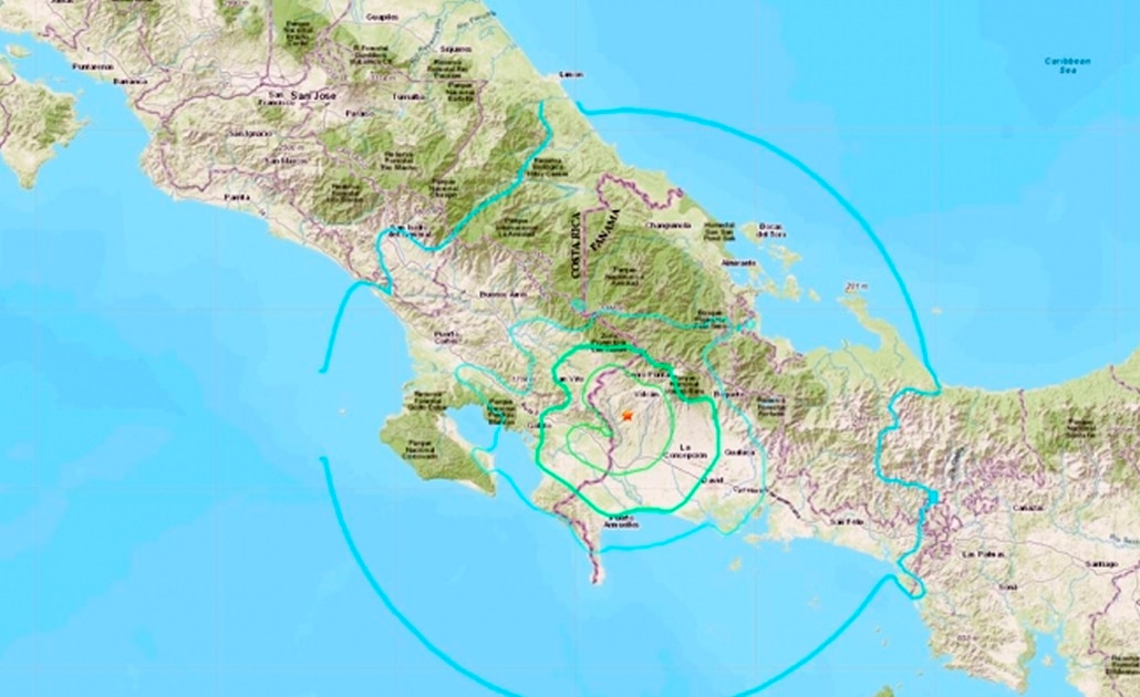 Registran sismo de 6.2 de magnitud en Panamá 