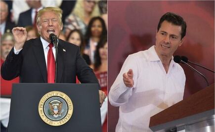 ​“México pagará por el muro”, insiste Trump; “nunca”, responde Peña Nieto