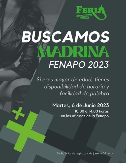 ¡Adiós a la reina! Buscan "madrina" para la Fenapo 2023