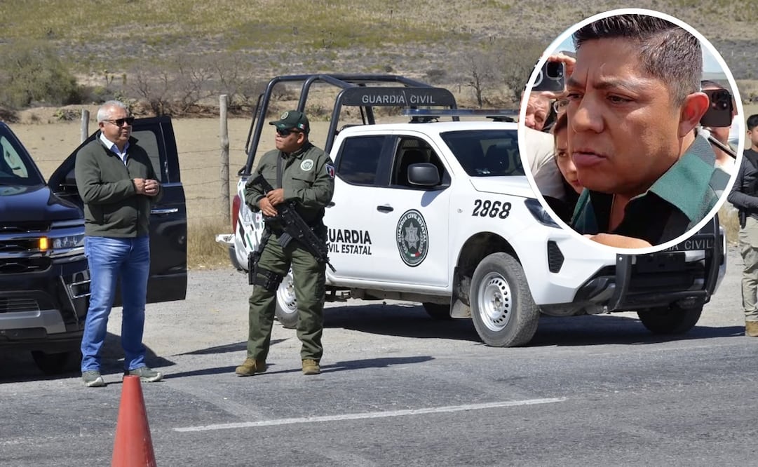 Ricardo Gallardo habla sobre el operativo en Matehuala donde murieron civiles. Foto: EL UNIVERSAL