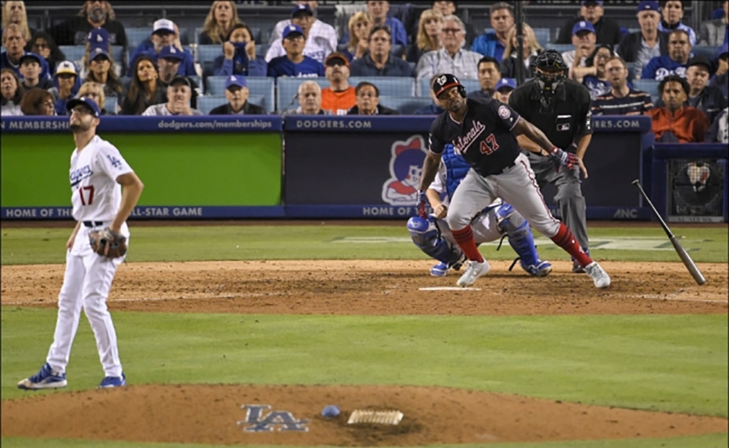 Dolorosa eliminación de los Dodgers ante los Nationals