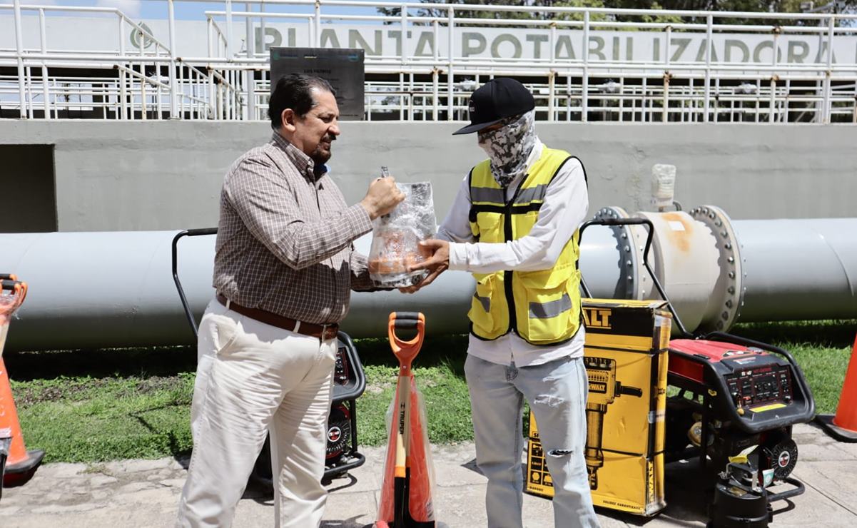 Anuncia Enrique Galindo la salida de Enrique Torres como director de Interapas