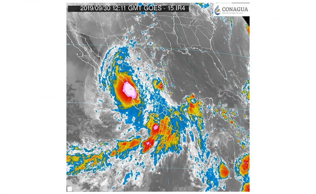 Prevén que “Narda” se convierta otra vez en tormenta tropical