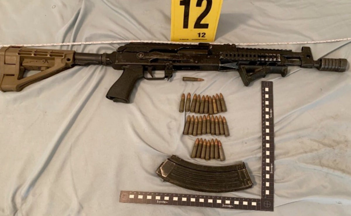 Aseguran armas largas y mil cartuchos en Ciudad Valles