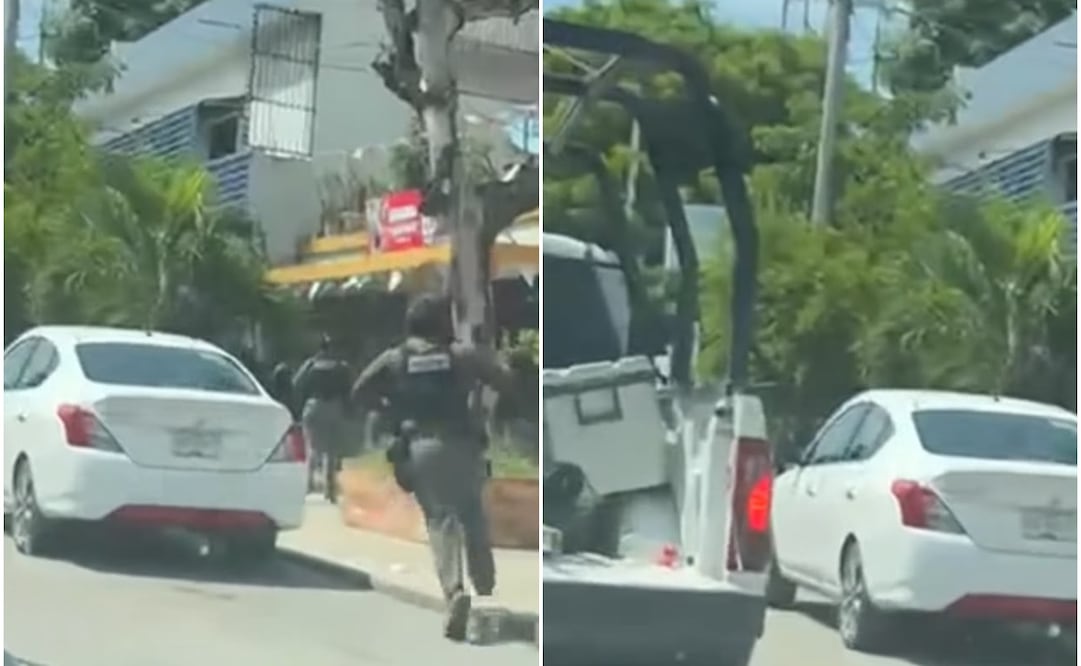 Operativo en Ciudad Valles deja tres detenidos presuntamente ligados a un grupo delictivo. Foto: redes sociales.