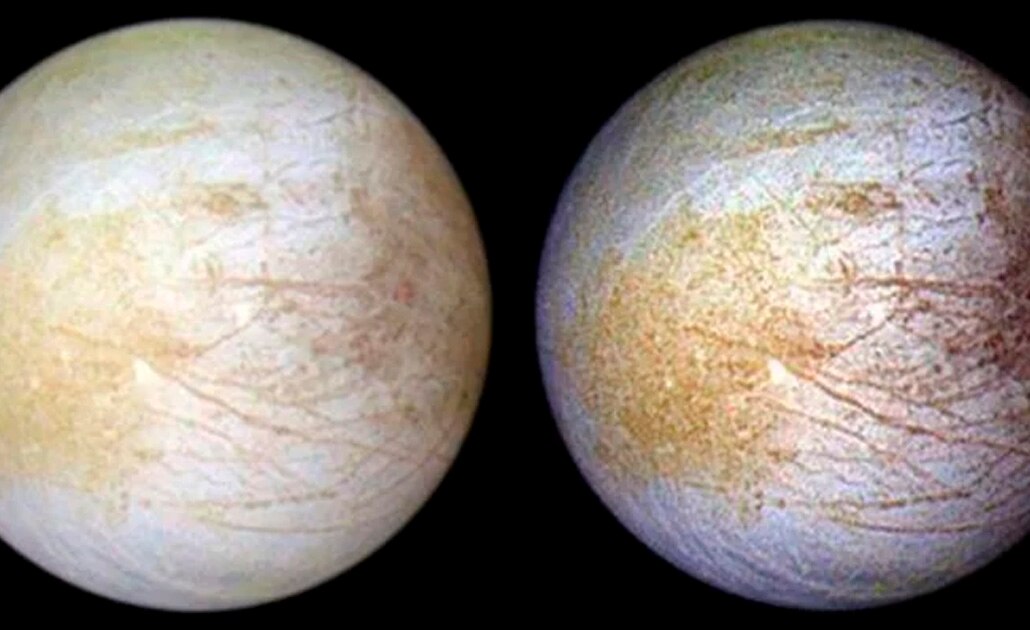 NASA detecta vapor de agua en la luna Europa