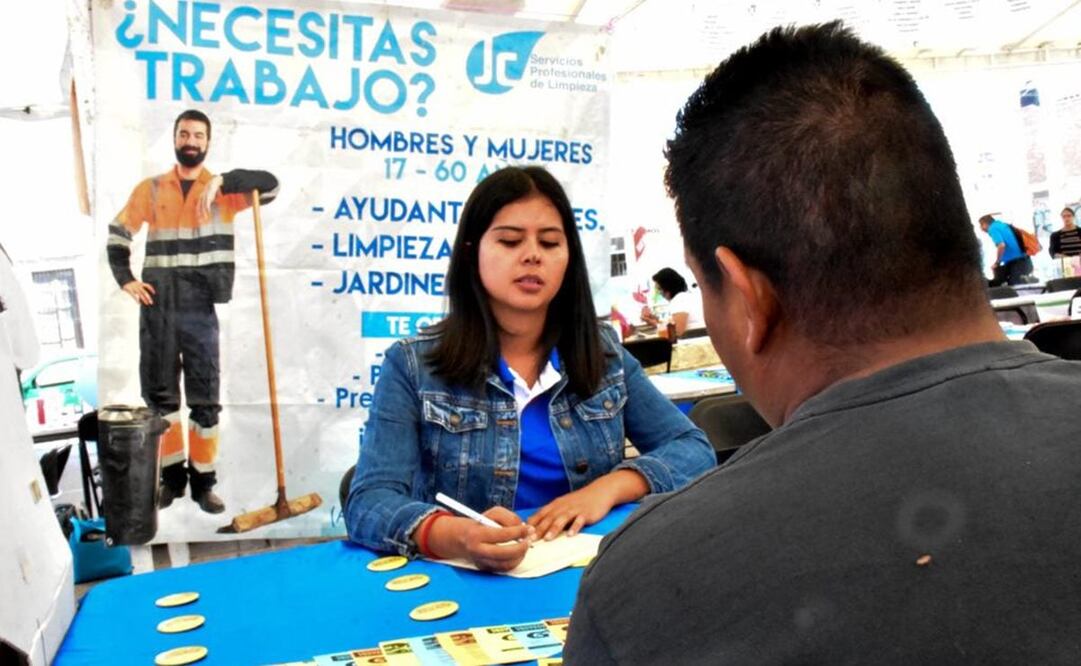 Feria de empleo 2022 para adultos mayores y personas con discapacidad en Soledad. Foto. Especial
