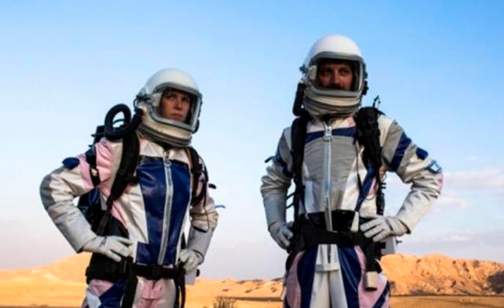 Convierten desierto israelí en Marte por unos días