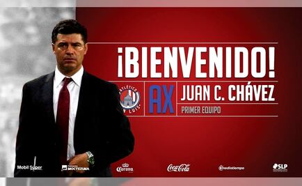 Como auxiliar técnico, Juan Carlos Chávez se suma al Atlético de San Luis