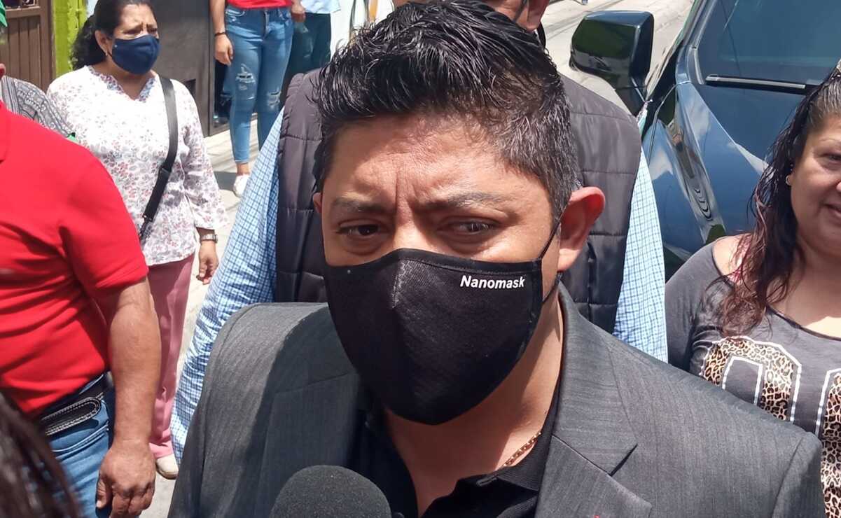 "Ridículo" que gobierno estatal haya tenido injerencia en elección interna de Morena: Ricardo Gallardo. Foto: Samuel Estrada