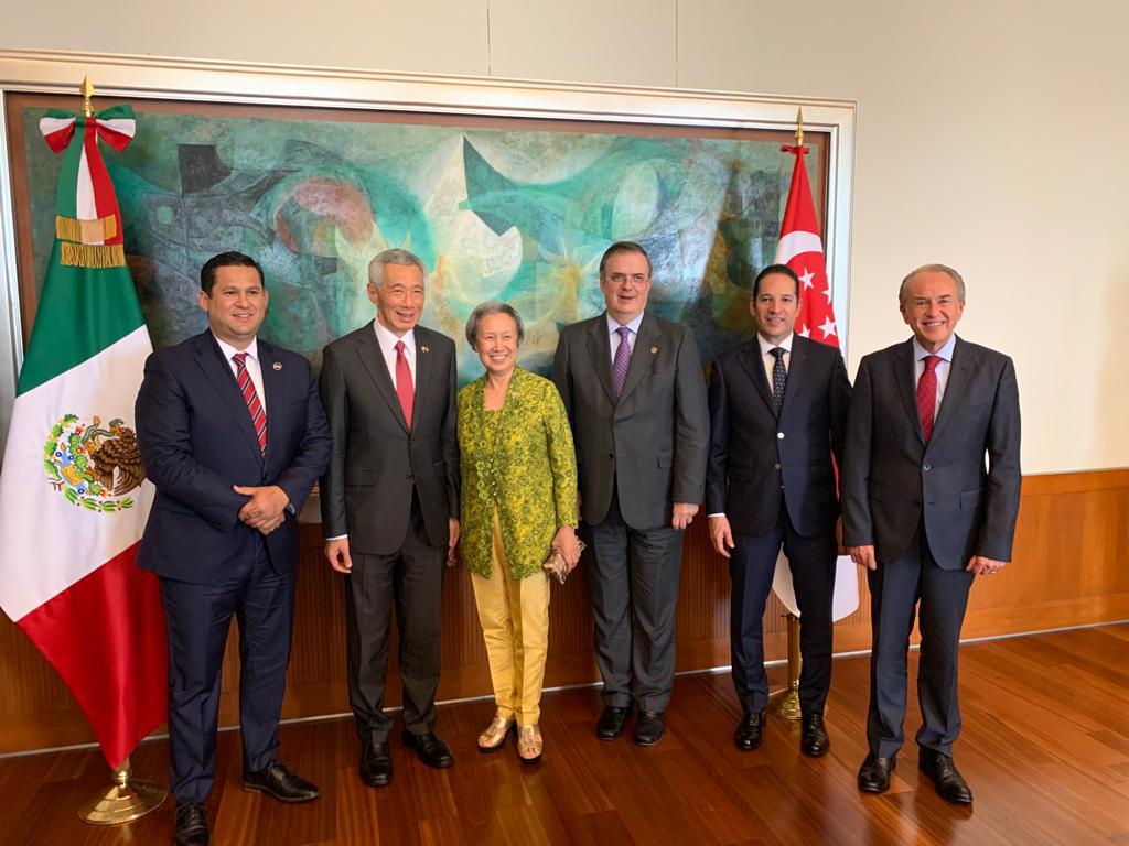 Gobernador sostiene encuentro con primer ministro de Singapur
