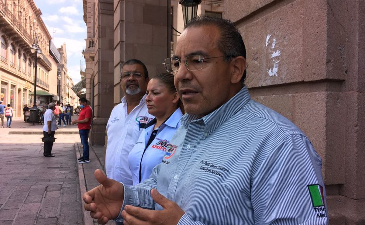 “El pedir no empobrece”, líder transportista levanta la mano para ocupar SCT de SLP