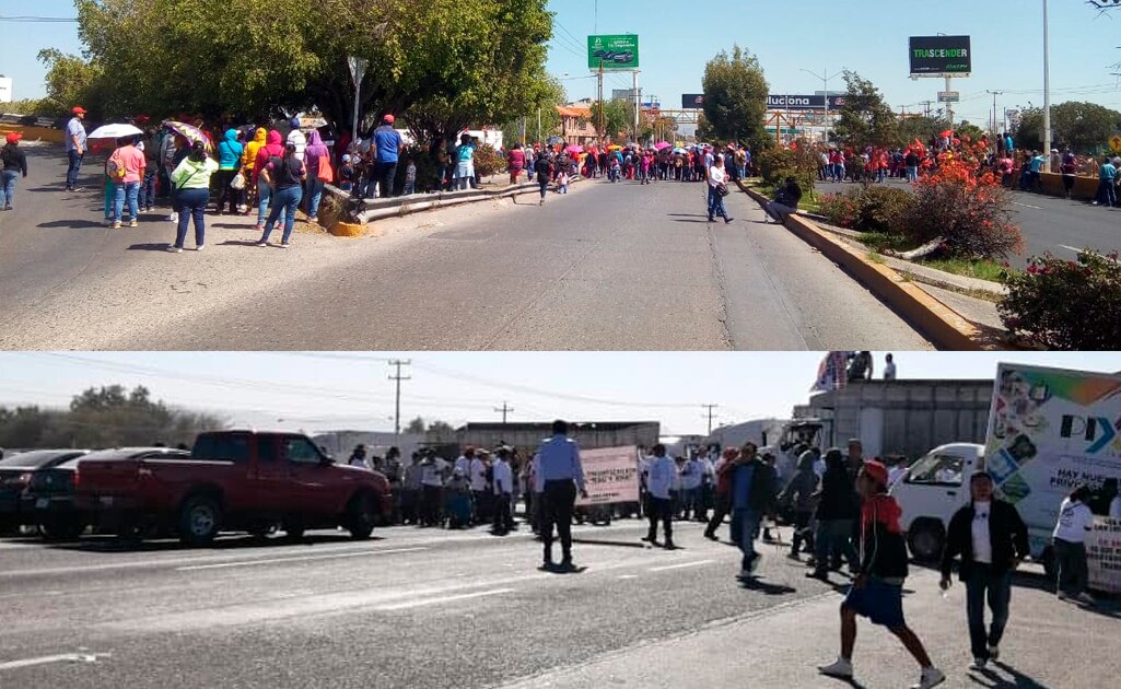 Colapsó vialidad en San Luis