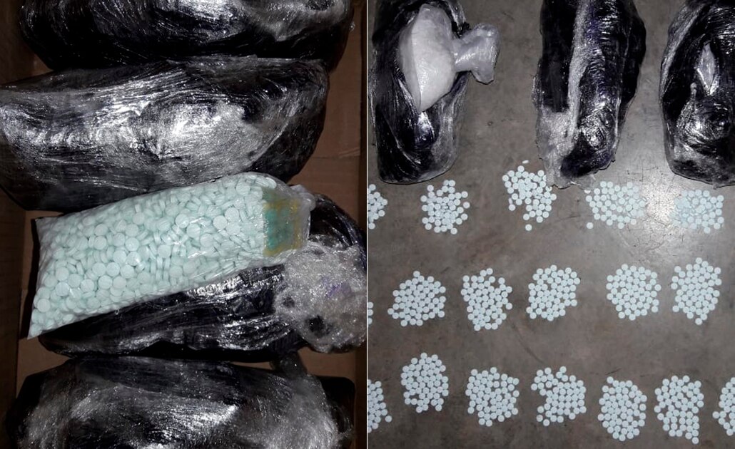 Decomisan cristal en aeropuerto Ponciano Arriaga