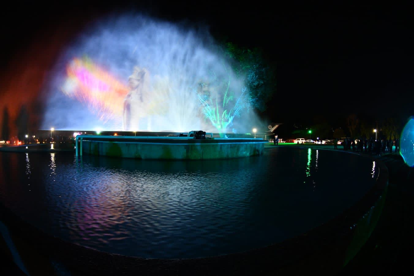 Parque Tangamanga estrena espectáculo en 3D con más de 4 mil potosinos. Foto: Especial