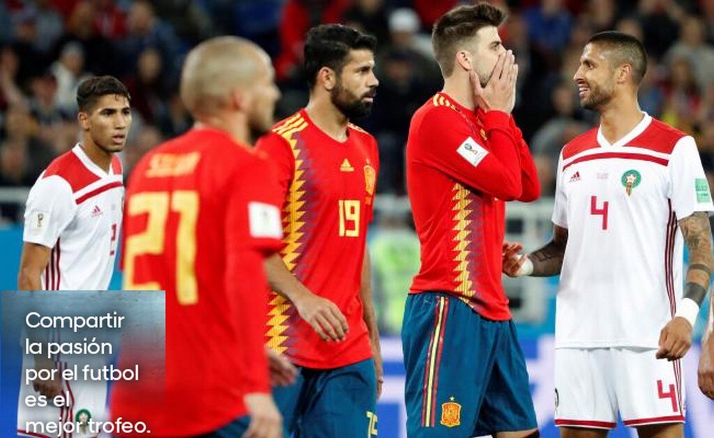 España sufre ante Marruecos