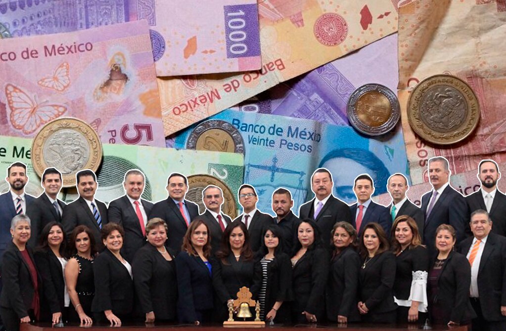 Recibirá cada legislador más de 116 mil pesos en fin de año