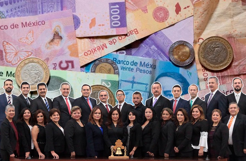 Recibirá cada legislador más de 116 mil pesos en fin de año