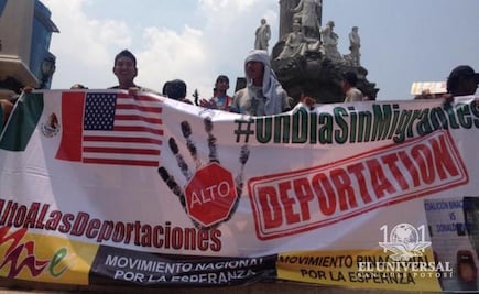 Viacrucis Migrante marcha del Ángel de la Independencia a Embajada de EU