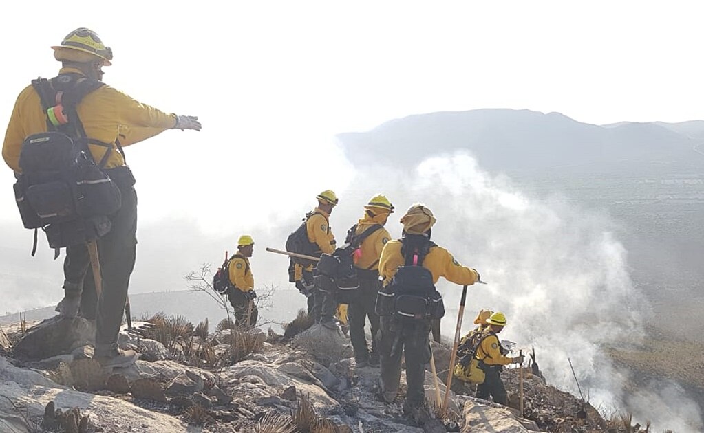 Controlan en su totalidad incendio forestal en El Milagro, Guadalcázar