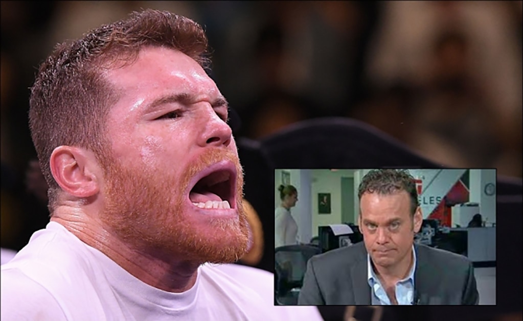 Se enfrenta Saúl "Canelo" Álvarez a David Faitelson en redes sociales
