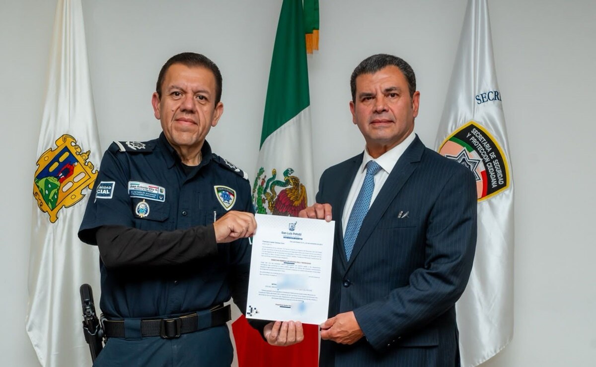 Francisco Javier Salazar Soni, nuevo titular de la Policía Vial de SLP. Foto: Especial