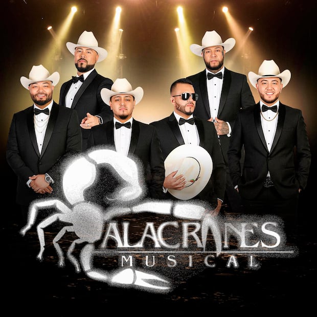 El grupo de música duranguense Alacranes Musical﻿ se presentará el 29 de junio en la Ferece 2026. Foto: FB@Alacranes Musical