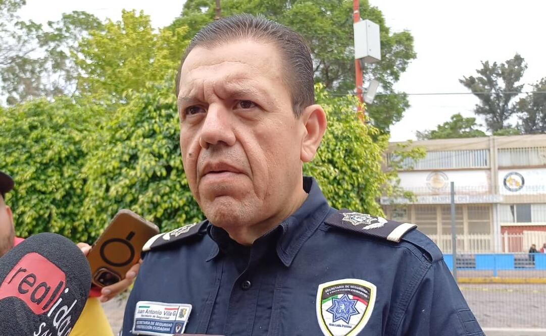 Juan Antonio Villa, titular de la Secretaría de Seguridad y Protección Ciudadana de SLP. Foto: Especial