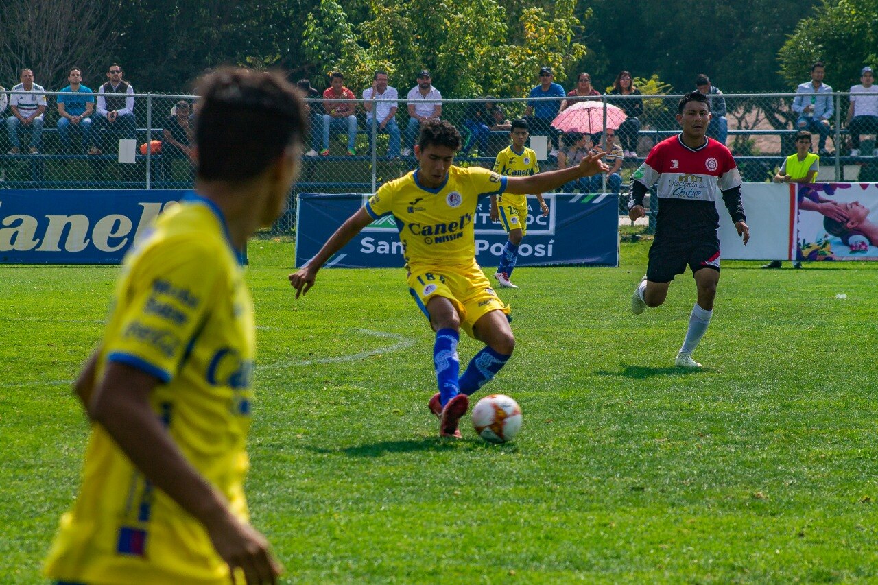 Atlético San Luis tercera división vence al Real Olmeca