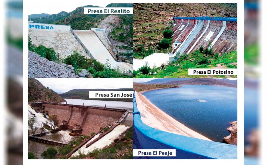Presas de la ZM han aumentado nivel de captación por recientes lluvias