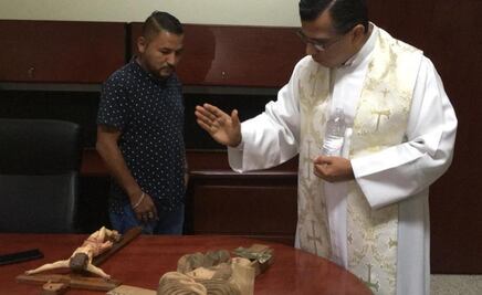 El Mijis bendice su oficina en Congreso del Estado 