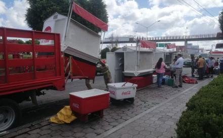 Reubican a vendedores ambulantes de la Terminal Terrestre Potosina