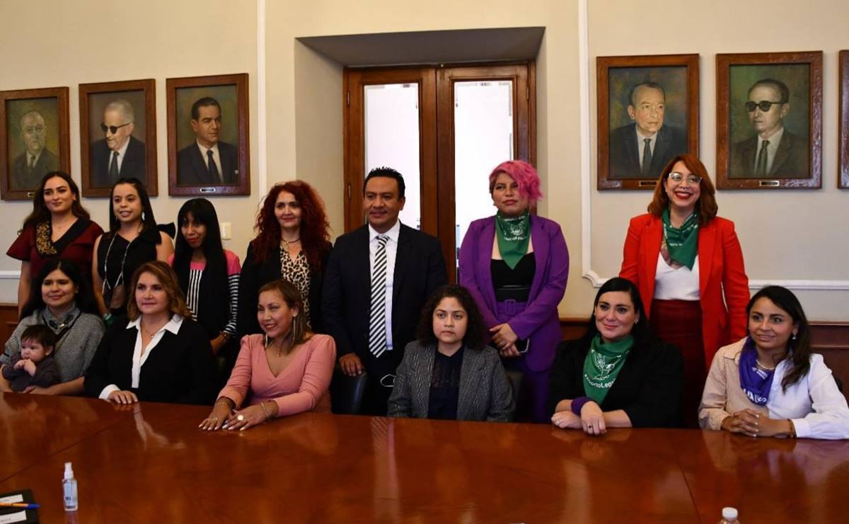 Las consejeras que han renunciado a este órgano del IMES son: Arely Torres, Fátima Alvizo, Eduarda Hernández, Zamira Silva, Dinorath Peralta y Gabriela Silva. Foto: Especial