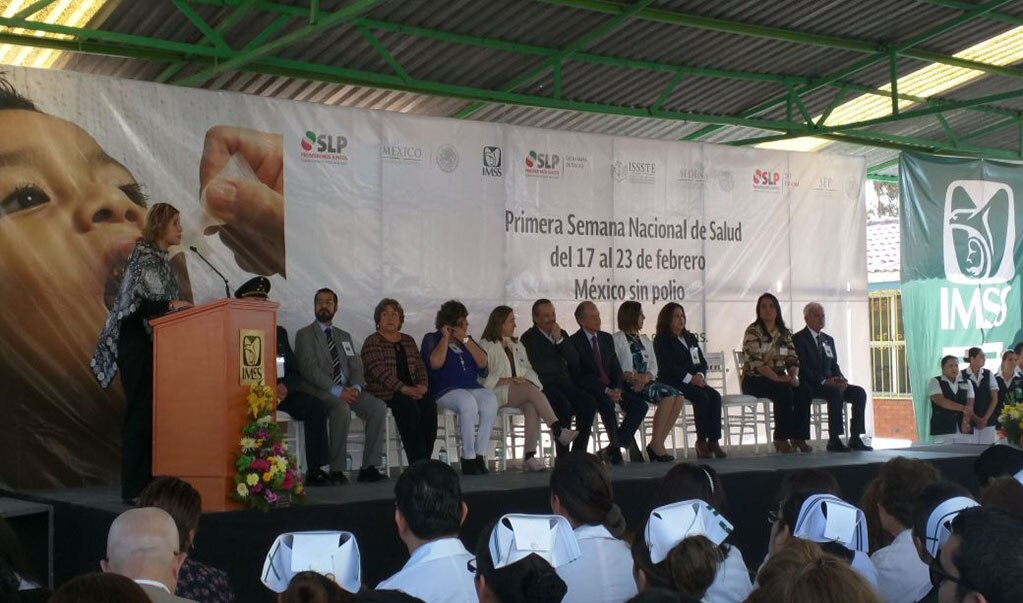 Inicia en San Luis Potosí la Primera Semana Nacional de Vacunación