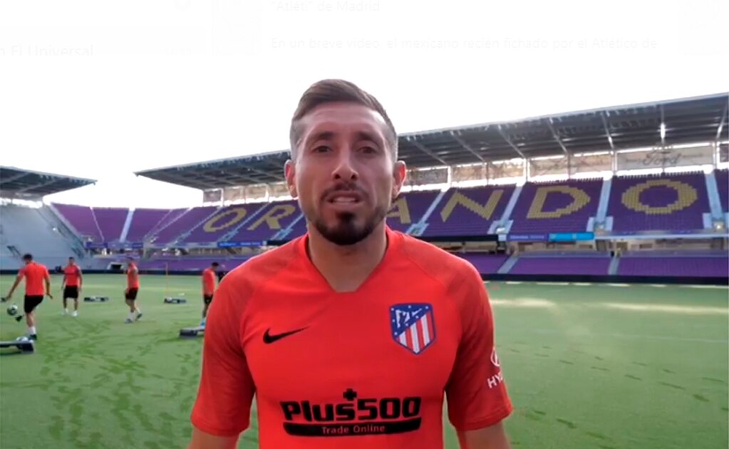 Héctor Herrera invita al partido Atlético de San Luis ante el “Atléti” de Madrid