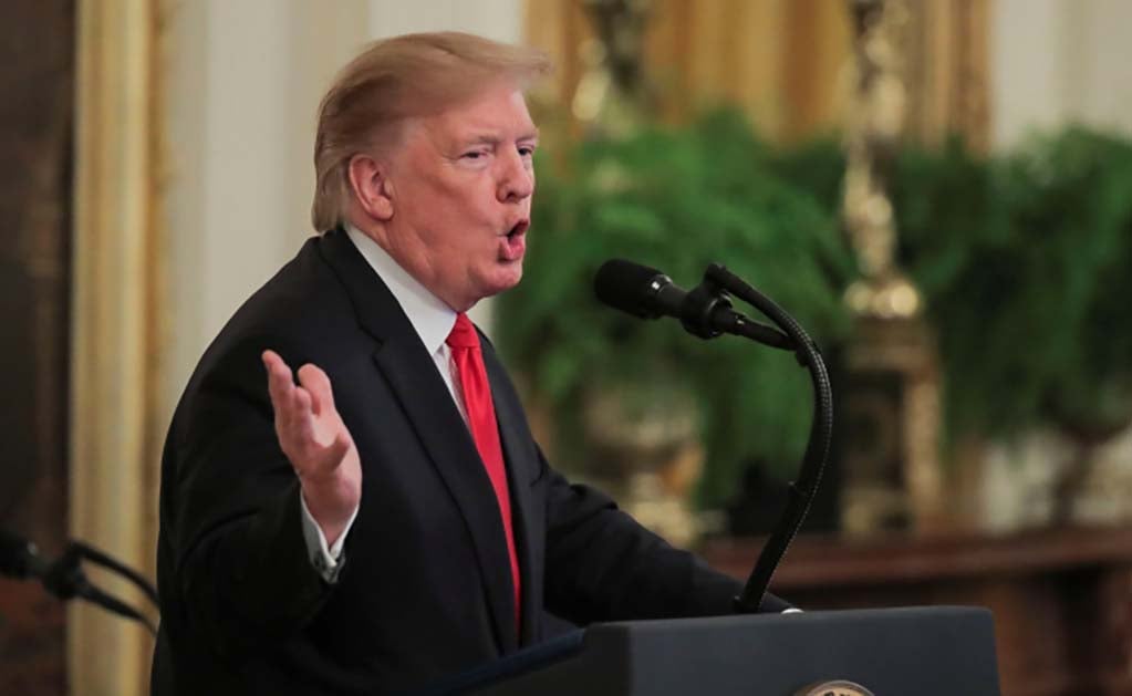 México sólo habla y no hace nada para detener a migrantes, afirma Trump