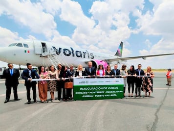 Aeropuerto de SLP inaugura vuelo a Chicago y cuatro rutas nacionales; Ricardo Gallardo reconoce impulso a la conectividad 