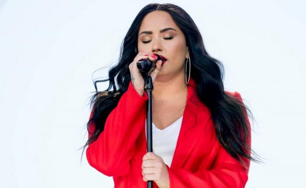 Demi reapareció en redes el fin de semana para agradecer el apoyo FOTO: AP