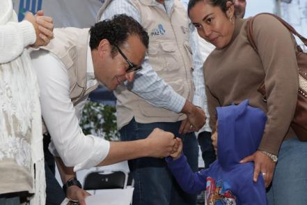 “En son de paz” entrega 245 apoyos sociales en Centro Unión